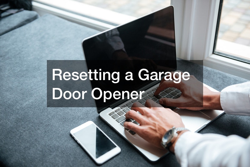 Resetting a Garage Door Opener