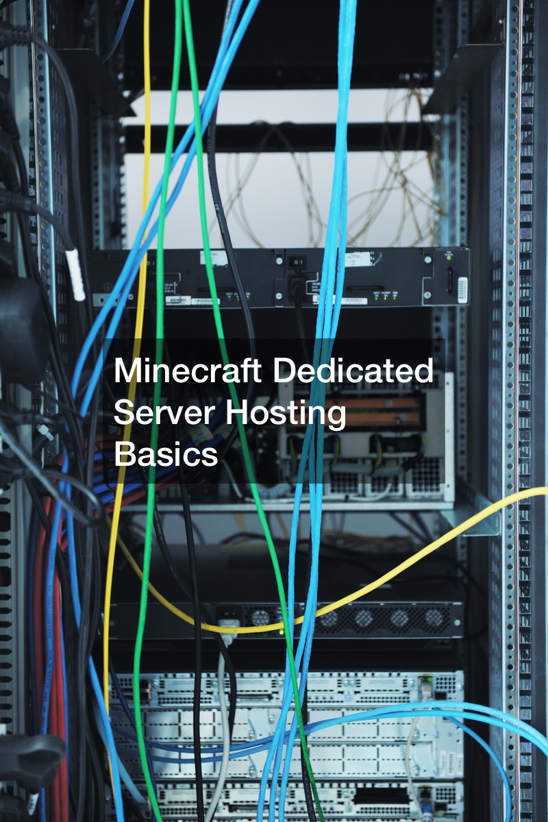 Minecraft Dedicated Server Hosting Basics
